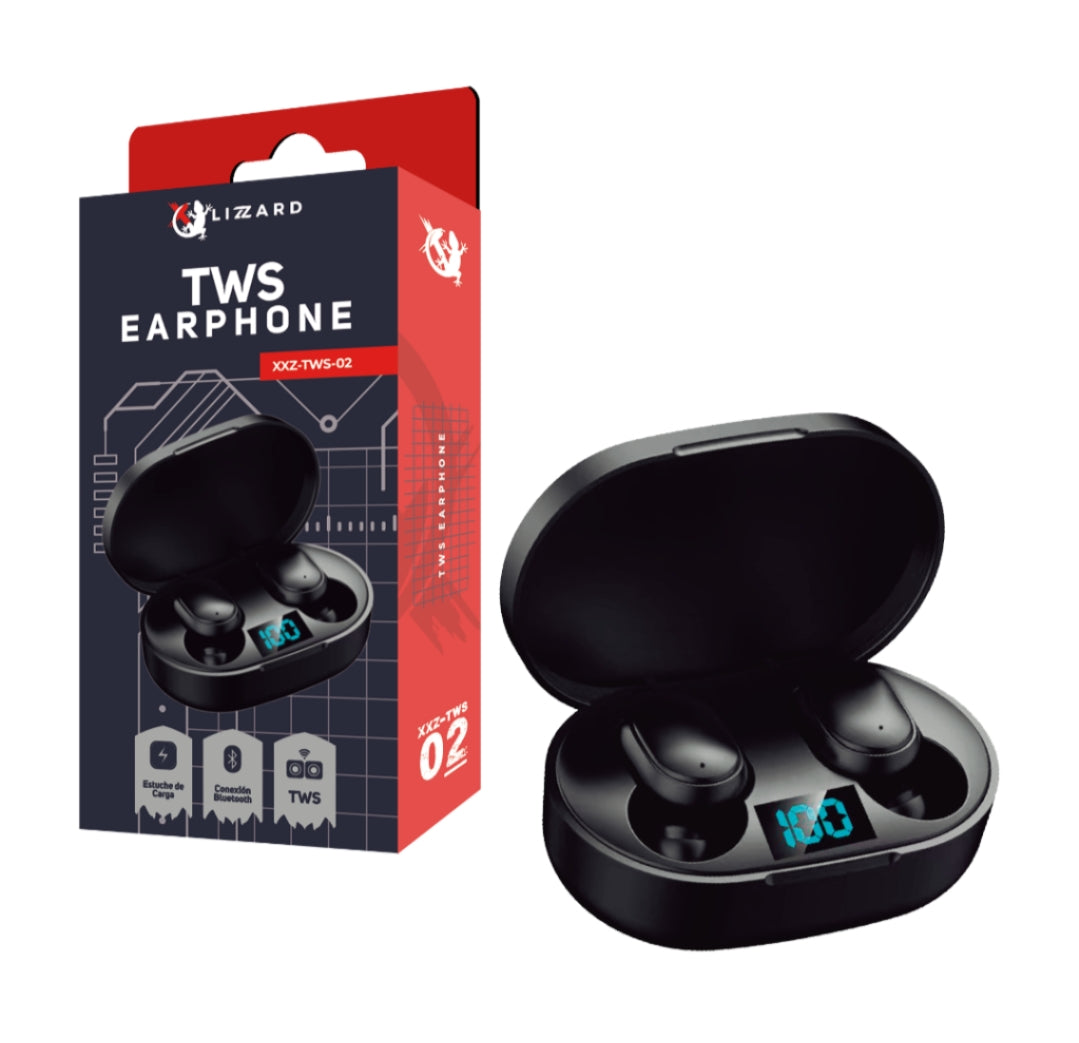 Auricular Bluetooth XXZ-TWS-02 TWS X-Lizzard